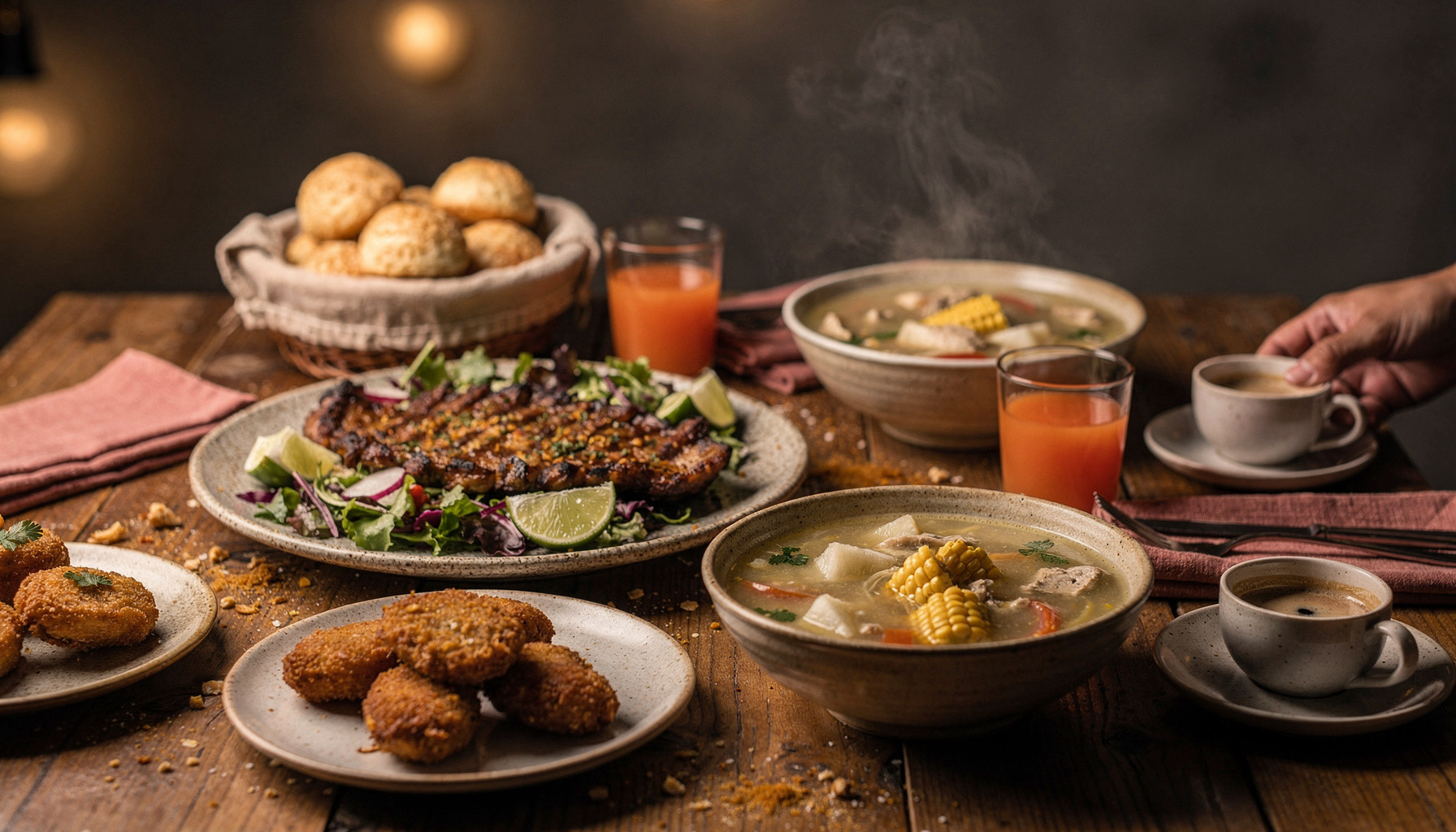 Las Delicias De Pinino — restaurante de comida valluna website built with WebZum AI website creator