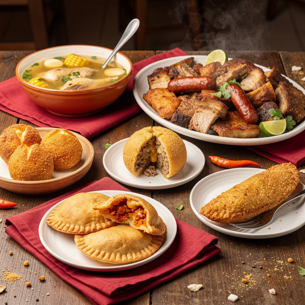 Las Delicias De Pinino platos destacados - fritanga valluna, empanadas y especialidades tradicionales caleñas